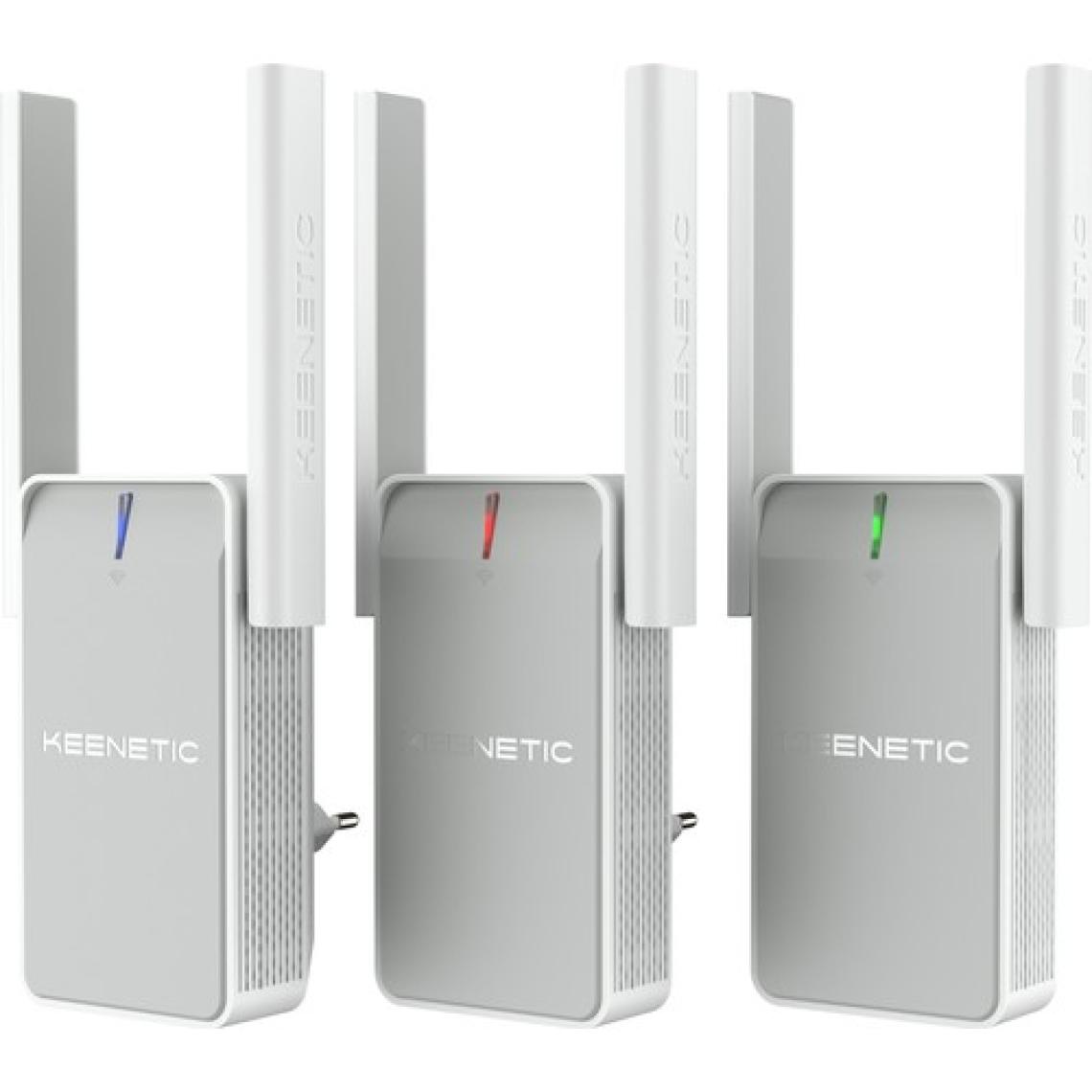 Keenetic Buddy 5 AC1200 Kablosuz Menzil Genişletici, Wi-Fi Mesh, Repeater, Range Extender, Access Point