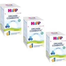 1 Organik Bebek Sütü Combiotic 800 gr X 3 Adet
