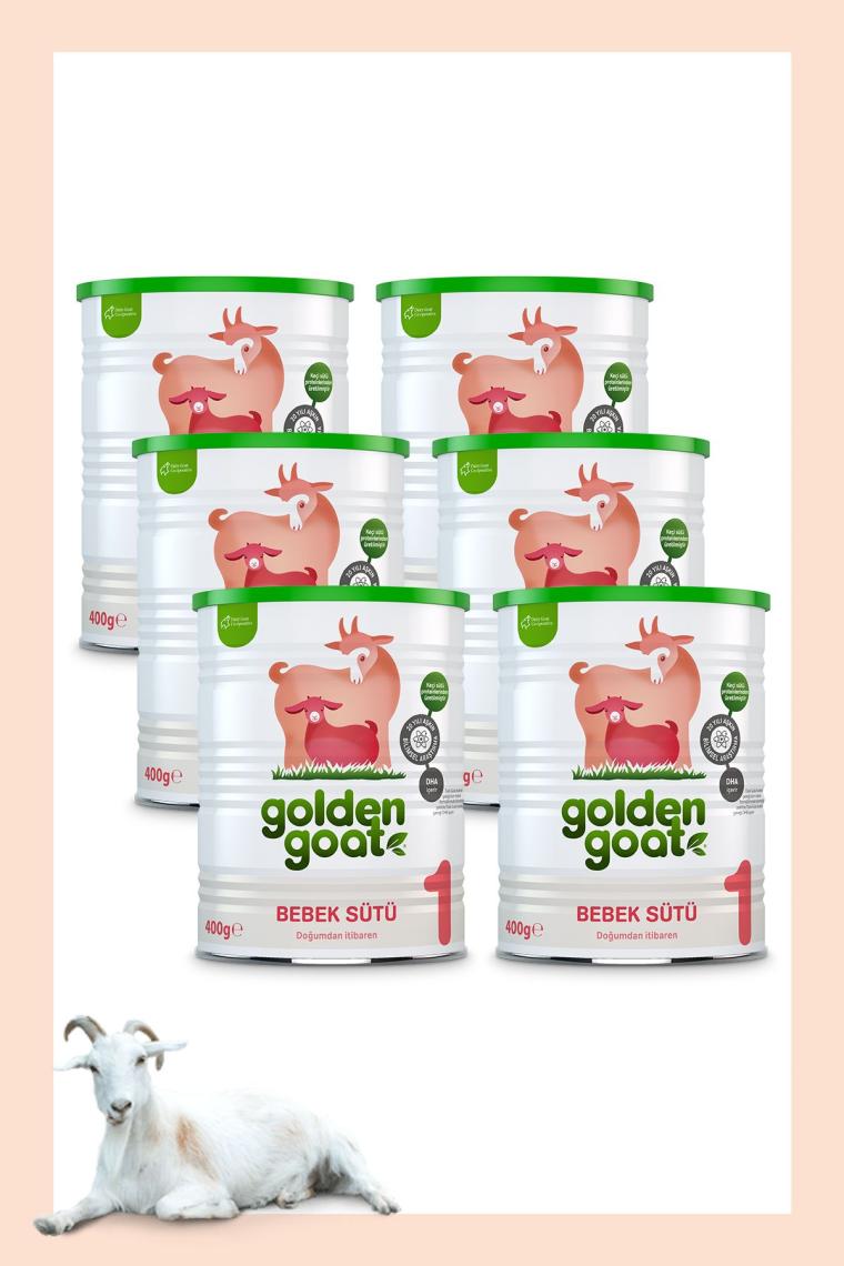 Keçi Bebek Sütü 1 Numara 400 Gr 6'lı Paket