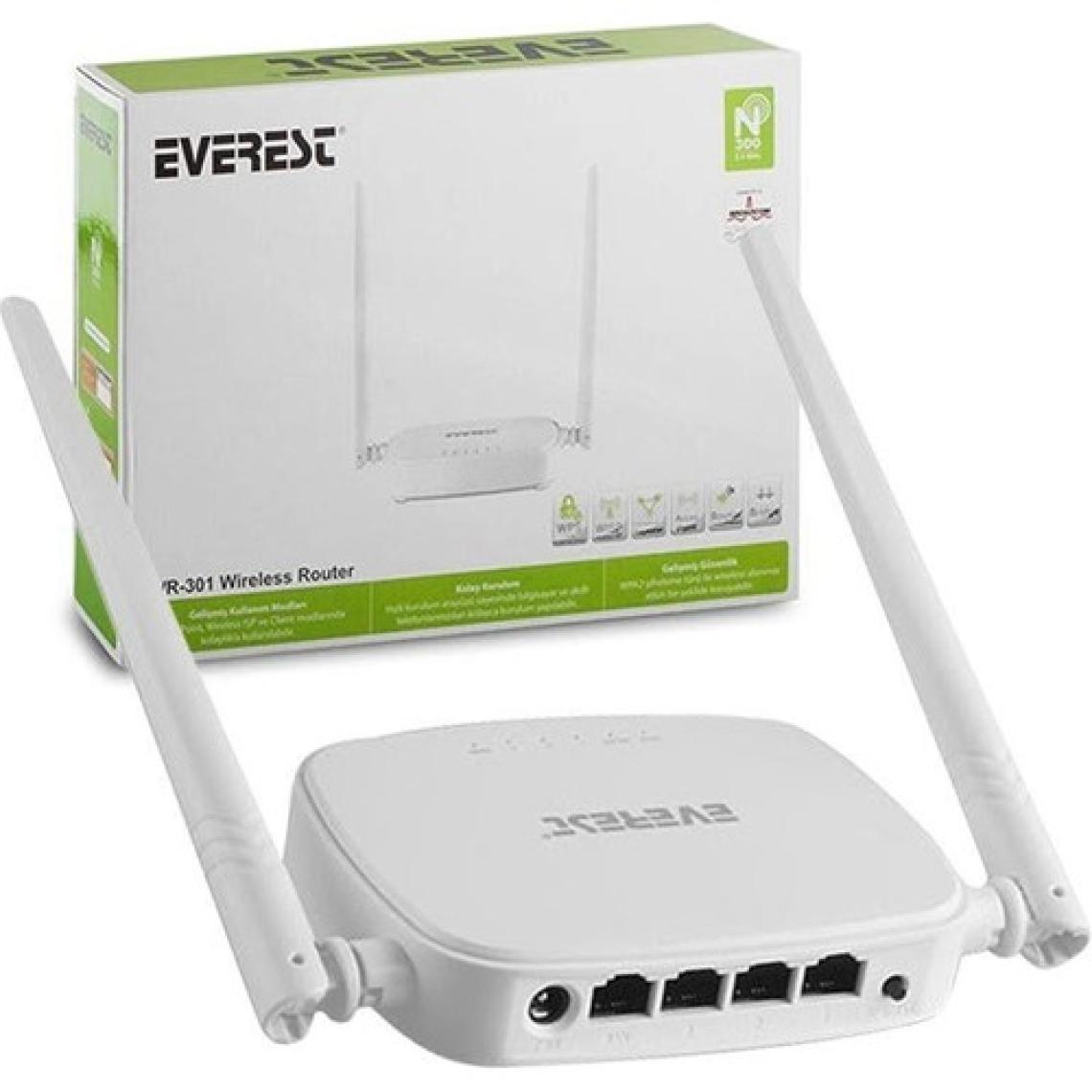 Everest EWR-301 300 Mbps Access Point Kablosuz Router