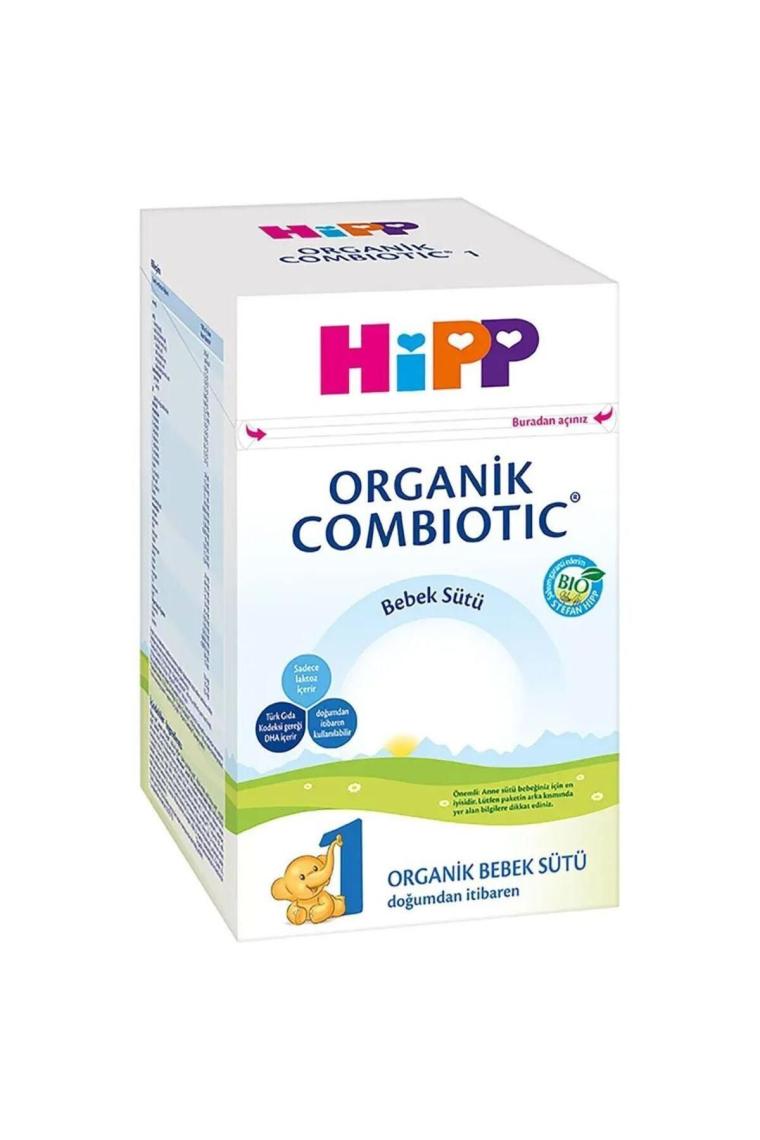 1 Organik Bebek Sütü Combiotic 800 gr X 2 Adet