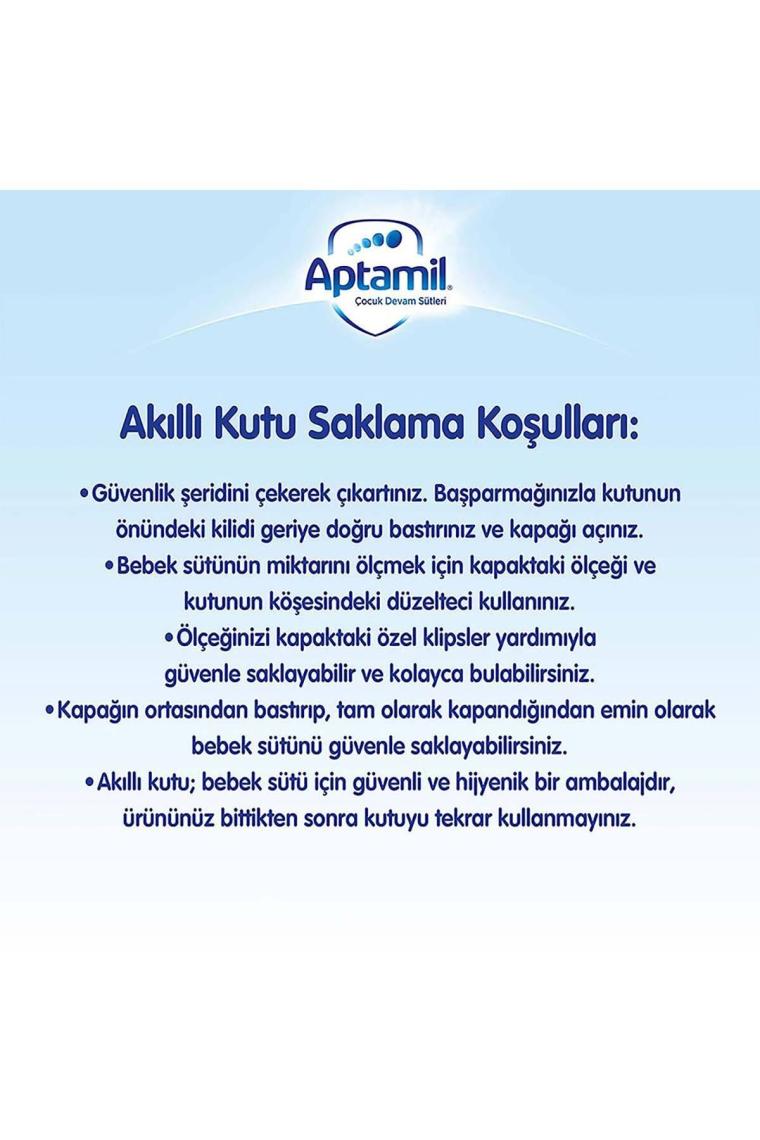 1 Bebek Sütü 0-6 Ay Akıllı Kutu 800 G X 2 Adet