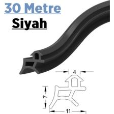 Contacall Pen Markalarının Kapı Pencere Contası Pvc Fitili 30 Metre Siyah Tüm Standart Pvc Pimapen, Fıratpen, Egepen, Winsa Gibi Markalara Uygun