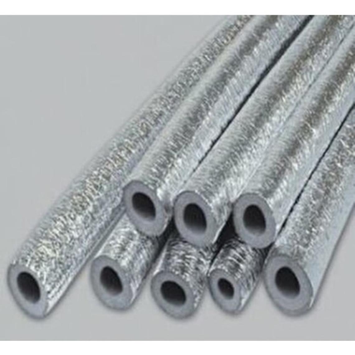 YGT Ambalaj 4 Metre 28/10 mm Polietilen Alüminyum Folyolu Izole Boru (2 Metre 2 Adet)