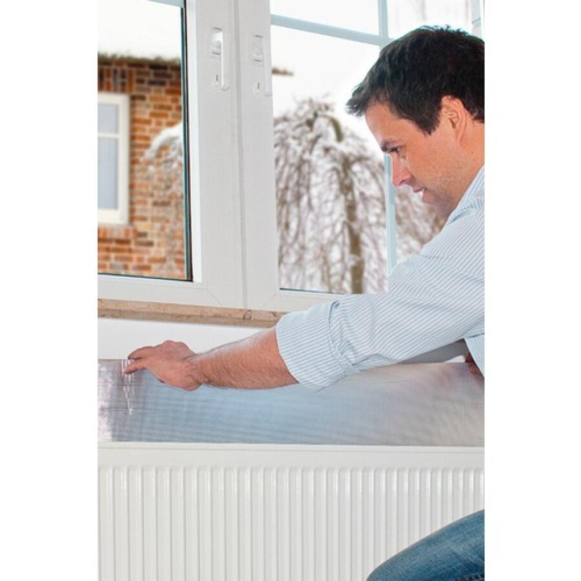 Joseki 4 Adet Kalorifer Petek Arkası Isı Yalıtım Levhası Radyatör Arkalığı İzolasyon Plakası Yansıtıcı