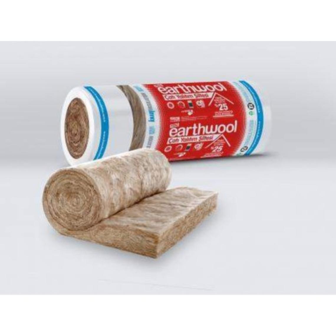 Knauf Mineral Taşyünü Folyosuz Çatı Şiltesi 10CM (9,6m²)