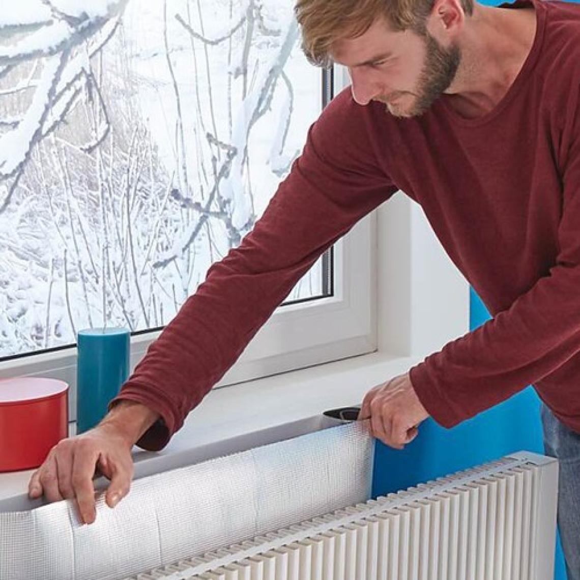 Eryatex 3 mt Kalorifer Radyatör Arkalığı Isı Yalıtımı İzalasyon Levhası Petek Arkası Alüminyum Folyo 3 mt x 1 Mt