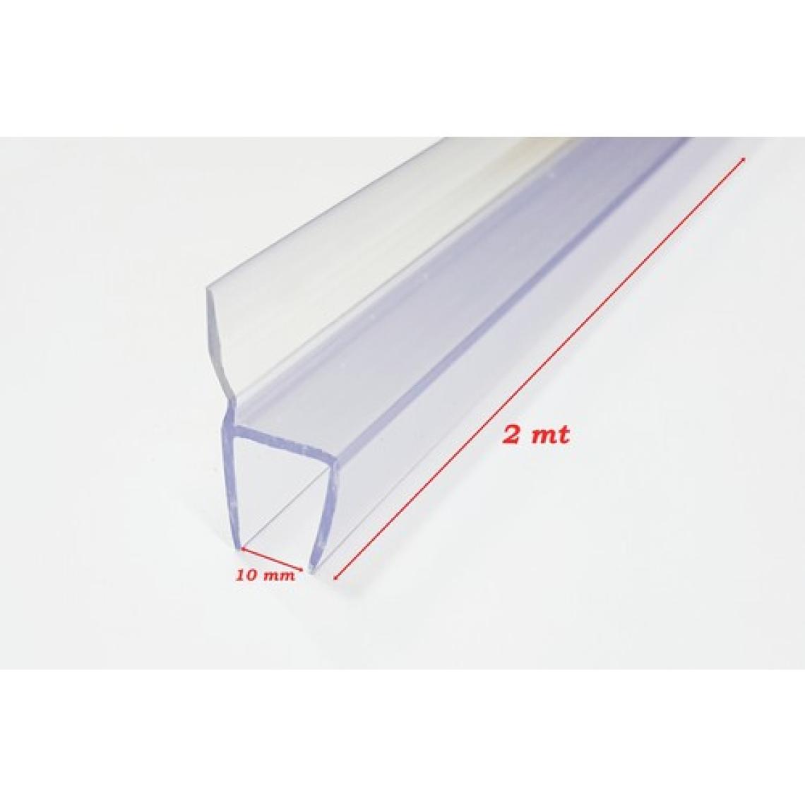 Şahin Cam Kapı Fitili Cam Balkon Fitili Şeffaf 10 mm 4 Adet 2 Metre