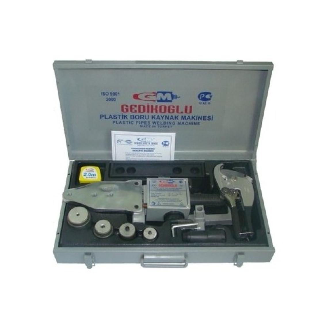 Gedikoğlu GM0007 PPRC Pvc Kaynak Makinası Seti