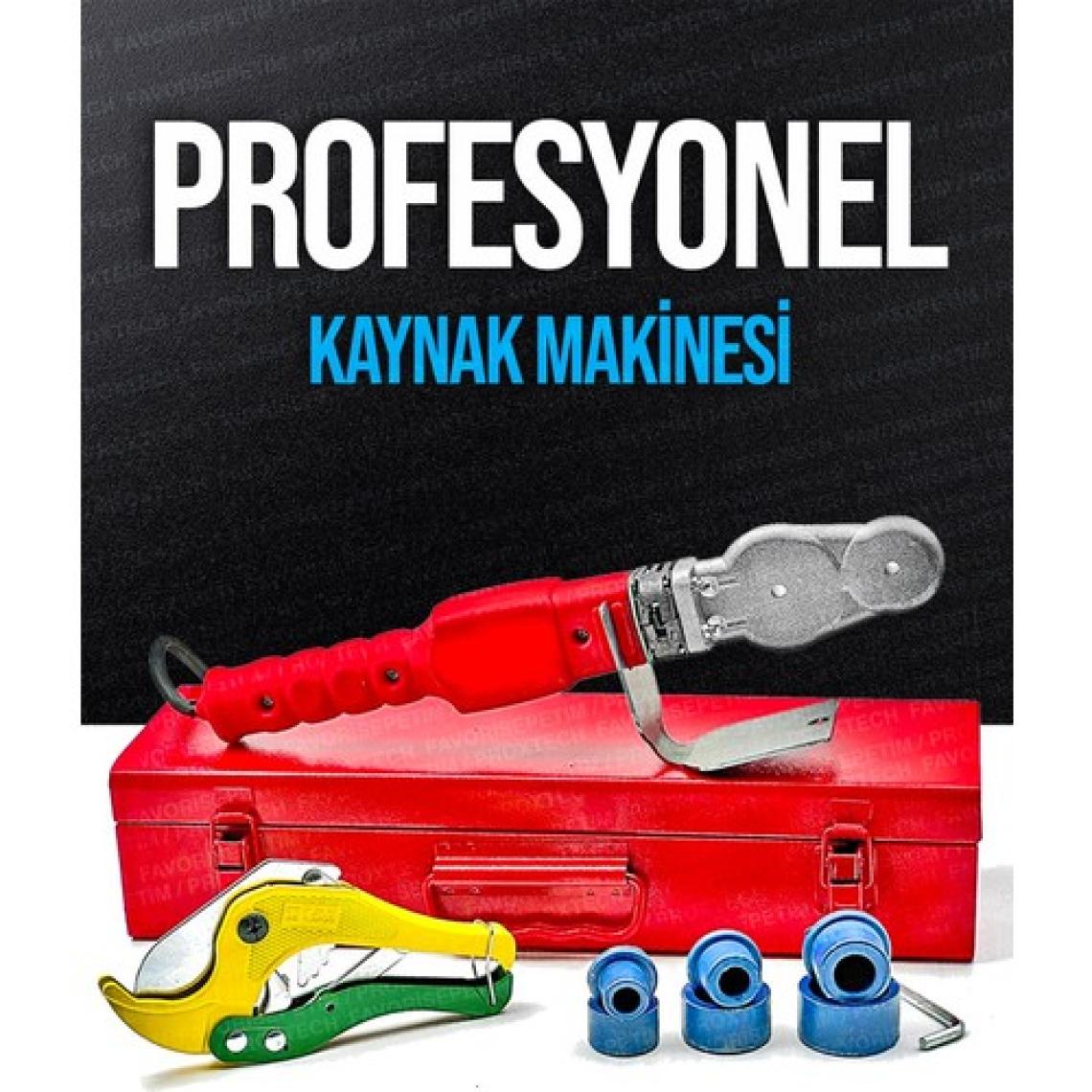 Proxtech  Profesyonel  Prox Boru Kaynak Mini Makina Seti Plastik Boru Kaynak Makinesi  Paket Set