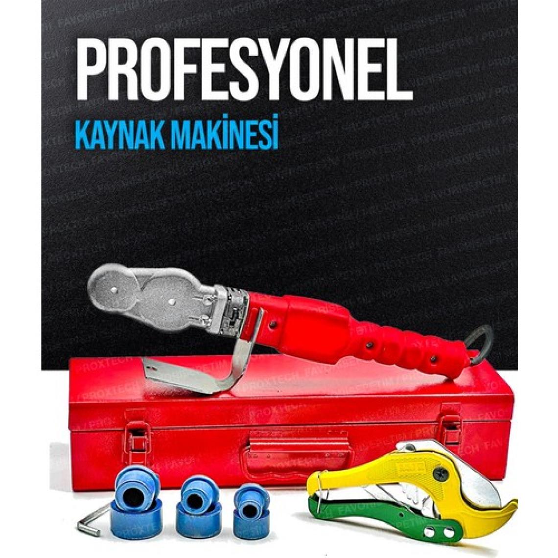 Proxtech  Profesyonel  Prox Boru Kaynak Mini Makina Seti Plastik Boru Kaynak Makinesi  Paket Set