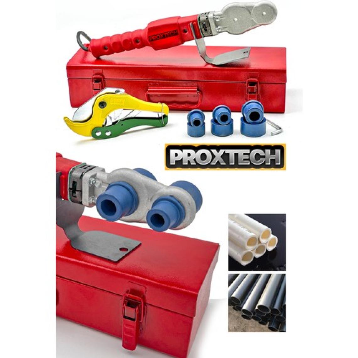 Proxtech  Kaydırmaz Kalınlaştırılmış Metal Çanta Panel Pprc Boru Kaynak Mini Makina Seti Makas