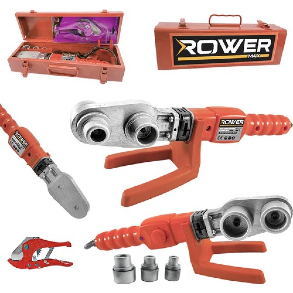 Rower Rowermax Rwrx-3026  1200 W Mini Metal Çantalı Isı Ayarlı Prc Boru Kaynak Makinesi Seti
