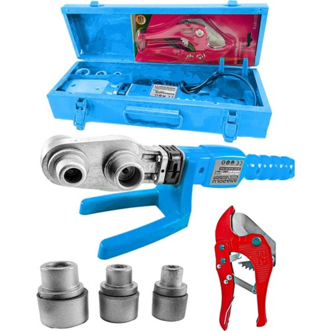 Anadolu Strong Anadolustrong ANS1026 Pprc 600 Watt  Boru Kaynak Mini Makina Seti  Plastik Boru Kaynak Makinesi