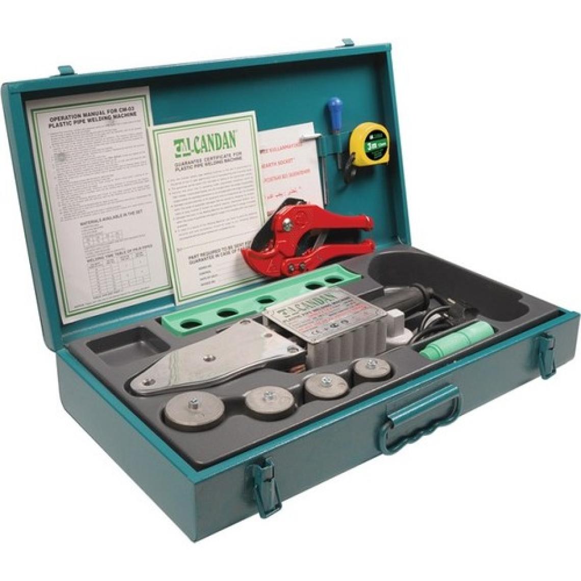 Candan Cm-03-Set-V 1500 W Pprc Plastik Boru Kaynak Makinesi