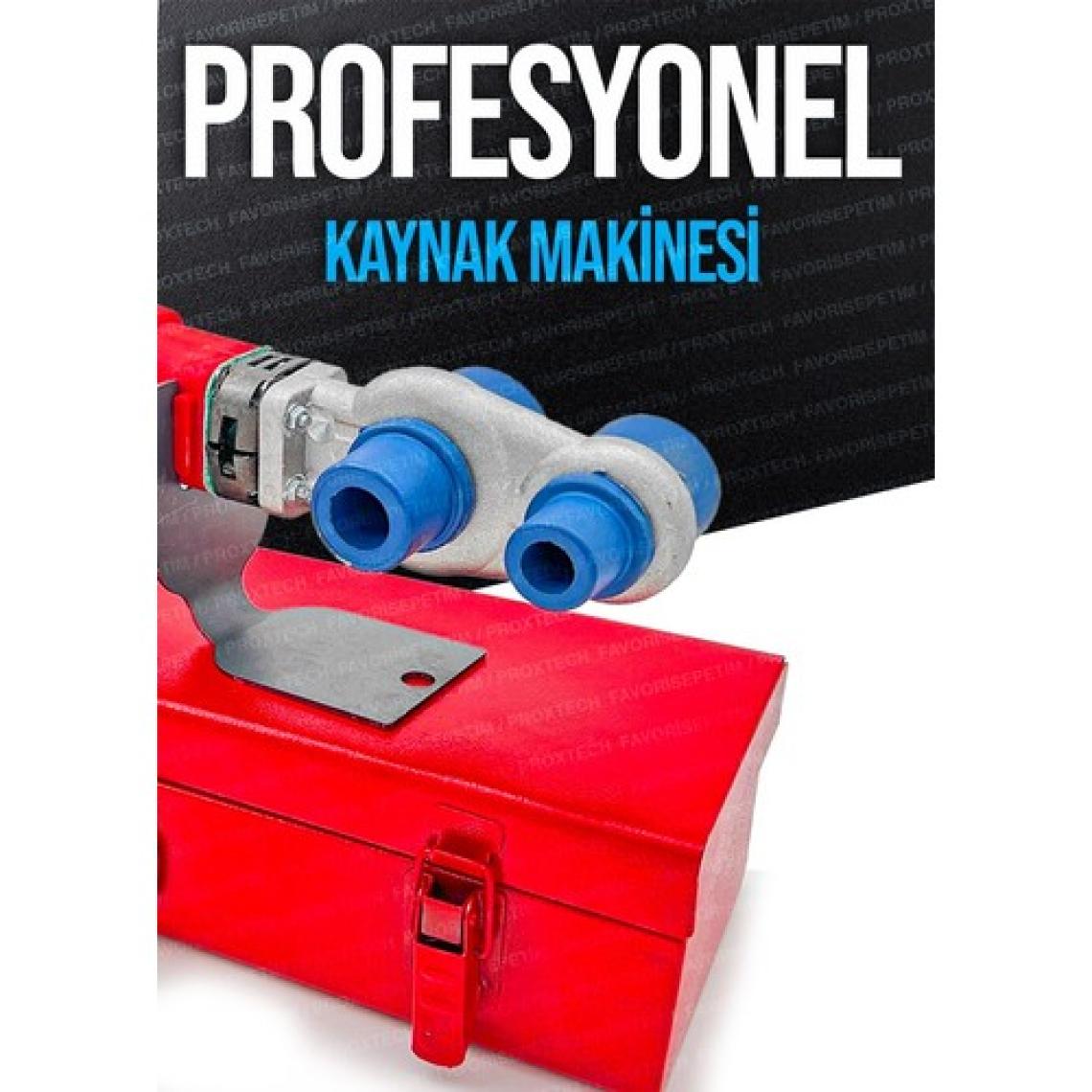Proxtech  Profesyonel Pprc Boru Kaynak Mini Makina Seti Plastik Boru Kaynak Makinesi Maşalı Boru Makaslı Set