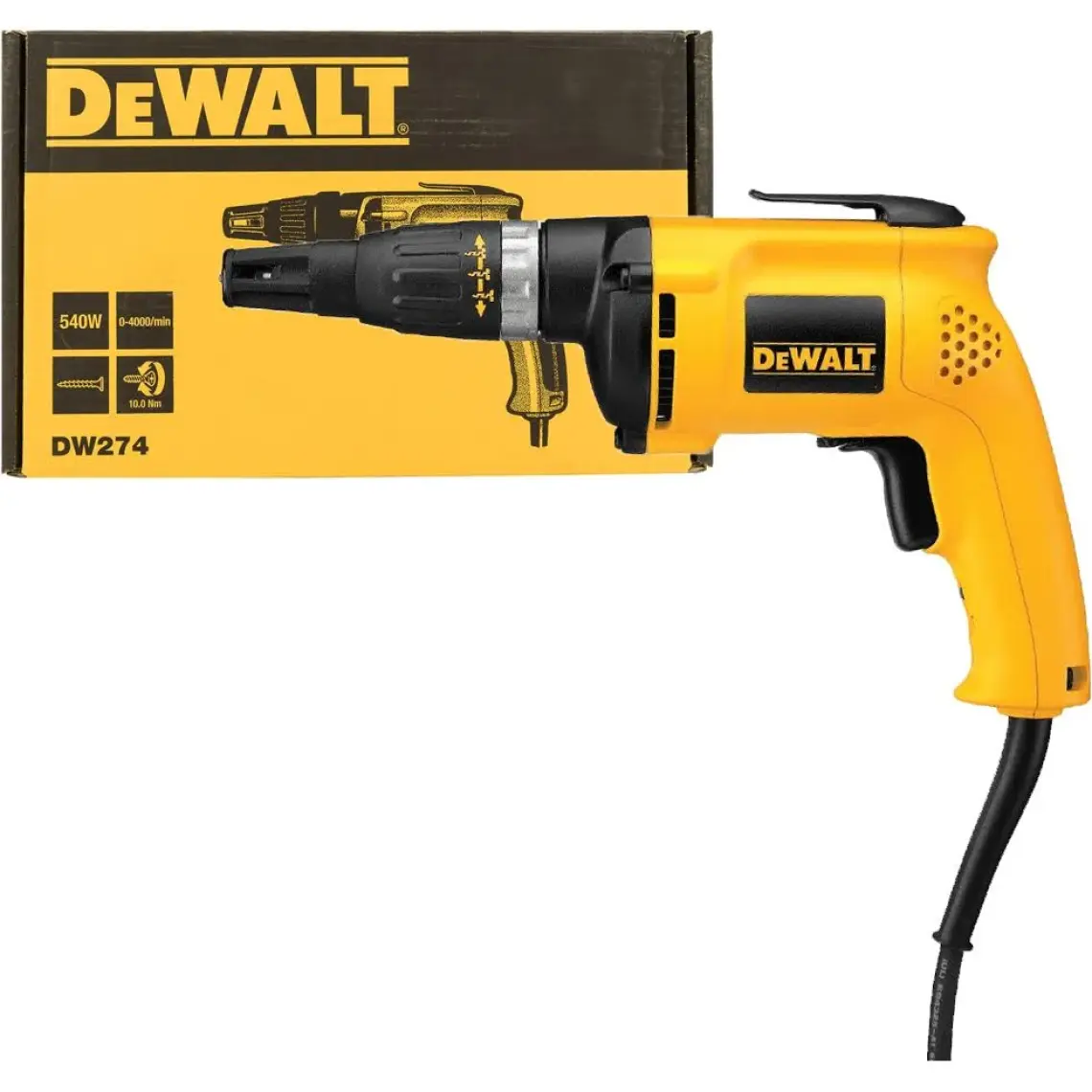 Dewalt DW274K Elektrikli Alçıpan Vidalama 540 Watt
