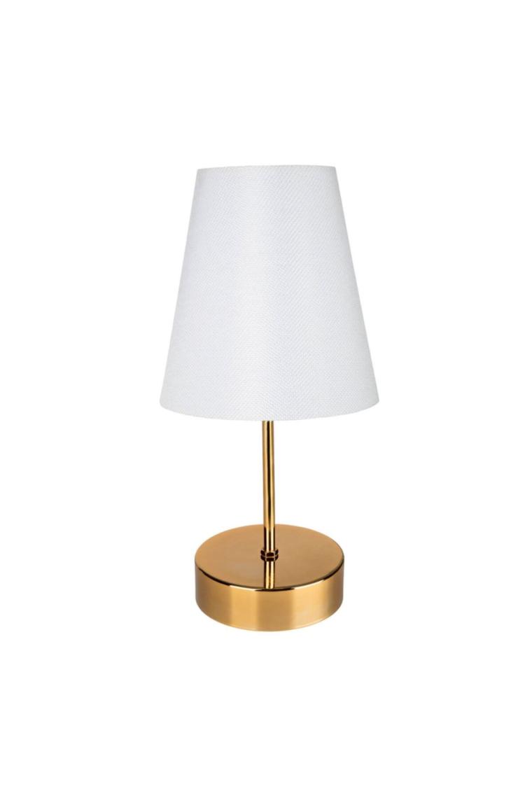 Modelight Estelya Abajur Gold Ayak / Beyaz Şapka