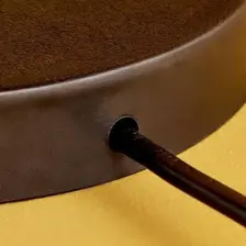 Homing Kumaş Başlık Siyah Gövde Abajur