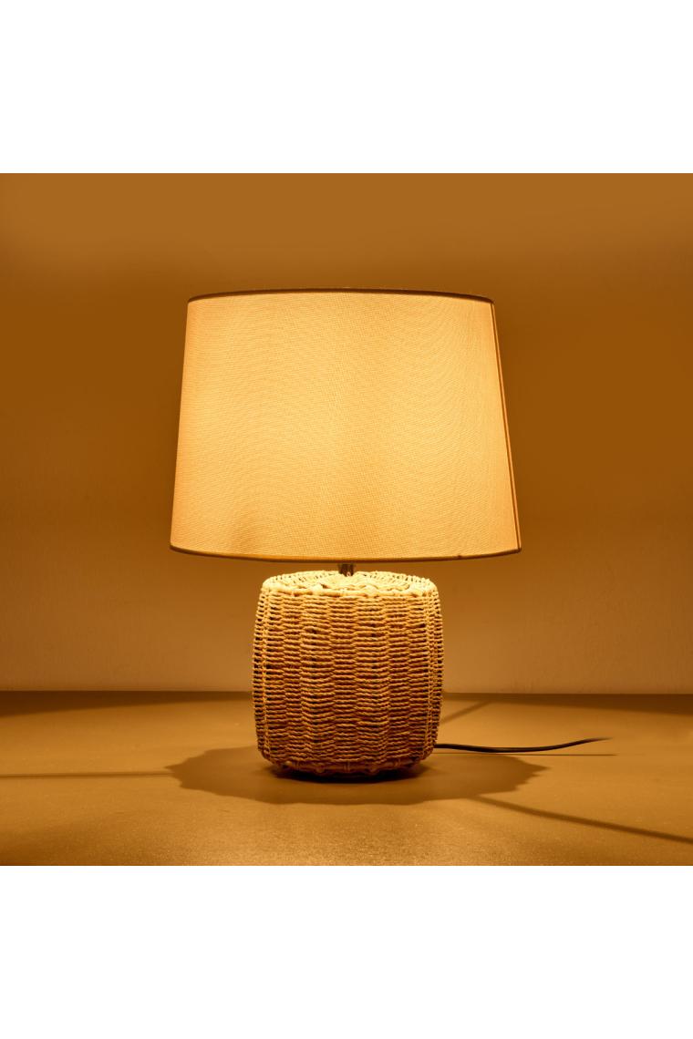 Lighting Santo Abajur - Kahverengi / Beyaz - 45X30 cm