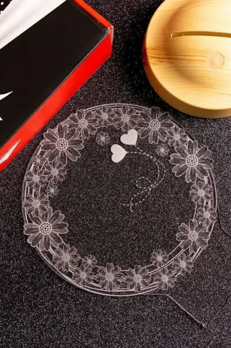 Sevgi Lambası Öğretmene Hediye, Öğretmenler Günü Hediyeleri, Papatya, Mezuniyet Hatırası Hediyesi, Kişiye Özel Led Lamba