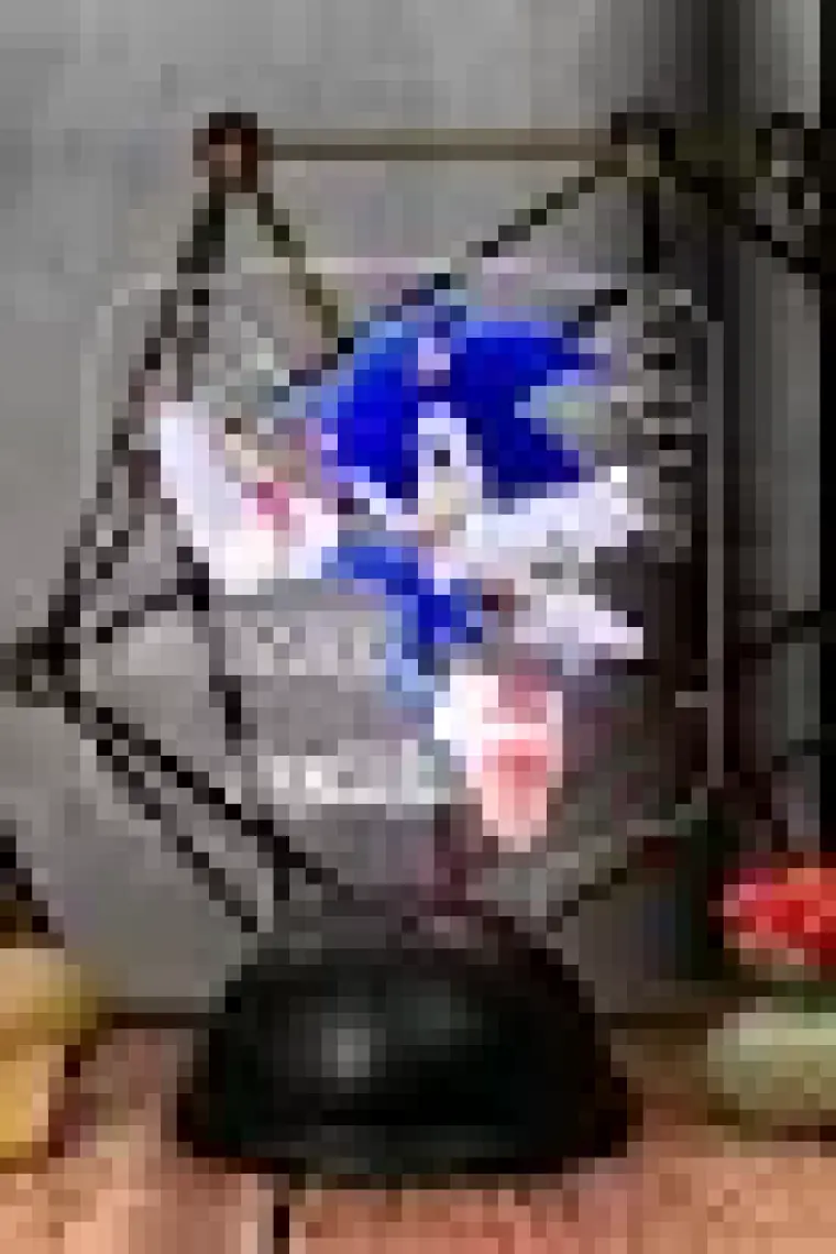 Sevgi Lambası Kirpi Sonic Hediyesi, Çocuk Odası Süper Sonic Hediyesi Isimli LED Lamba, Sonic Tasarım LED Lamba
