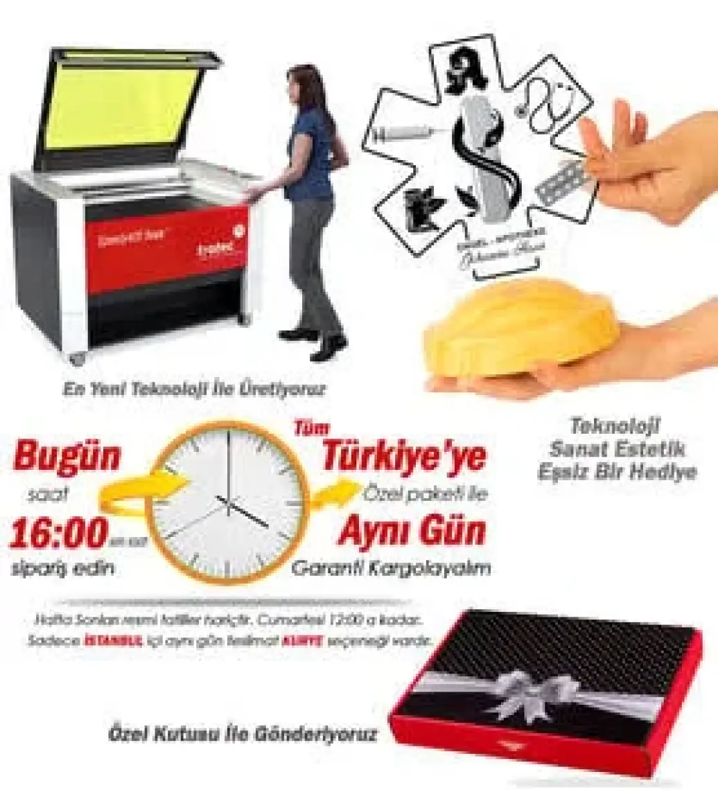 Sevgi Lambası Eczacılar Günü Hediyesi, Eczacılara Özel Hediye, Eczane Logolu Kişiye Özel LED Lamba