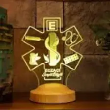 Sevgi Lambası Eczacılar Günü Hediyesi, Eczacılara Özel Hediye, Eczane Logolu Kişiye Özel LED Lamba
