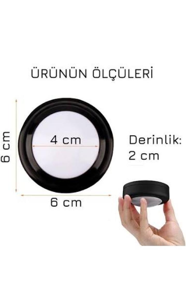 Upway 4 Lü Set LED Aydınlatma Dekoratif Rgb Gece Lambası 12 Renk Kumandalı  Küçük
