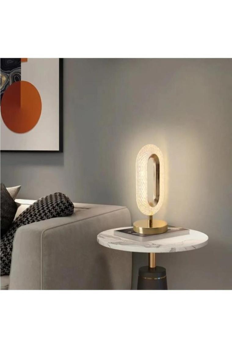 Torima Lw-20 Şarjlı Kristal Elmas Masa Lambası Dokunmatik Romantik Akrilik LED Gece Lambası