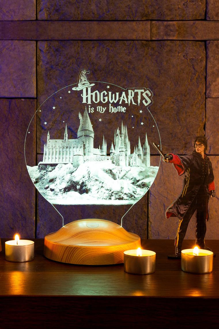 Harry Potter Hogwarts Gece Lambası