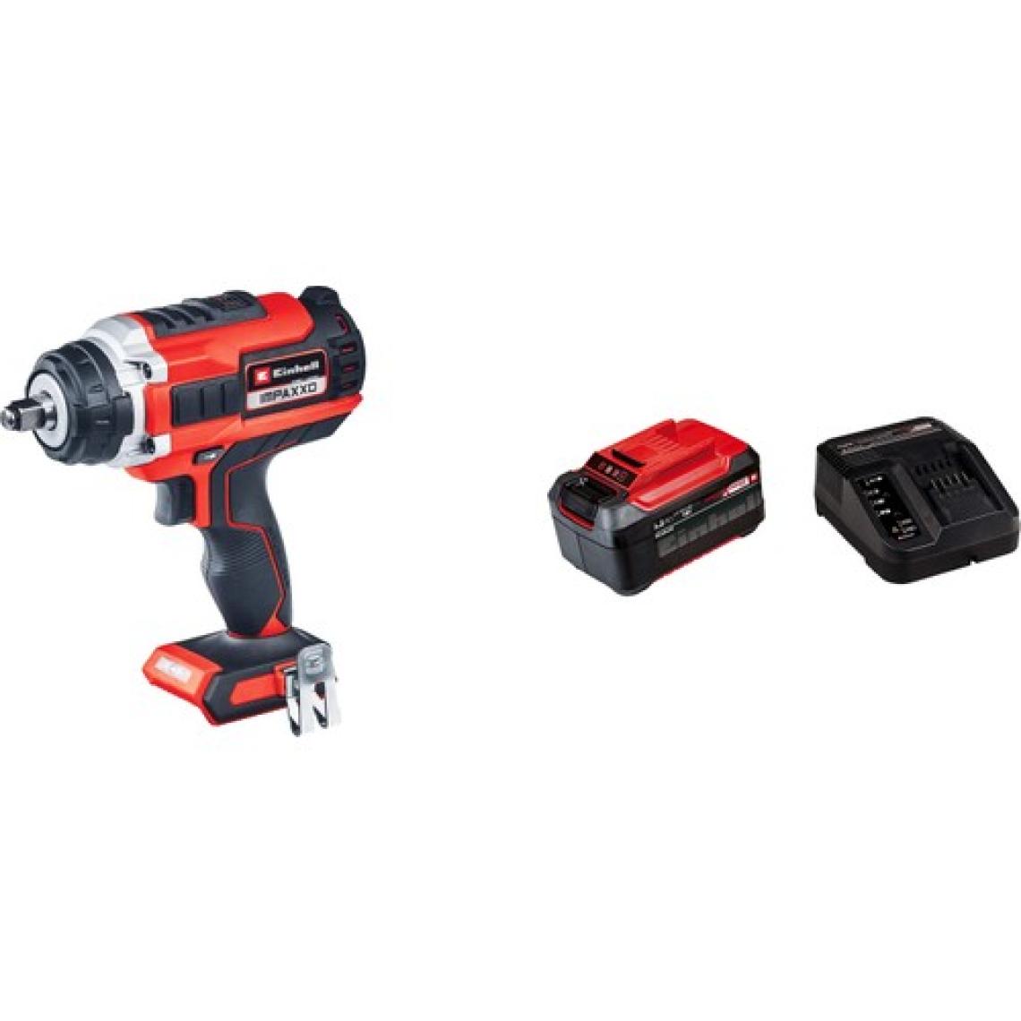 Einhell Impaxxo 18/400 Kömürsüz Akülü Somun Sıkma 18V 5.2 Ah Akülü Set