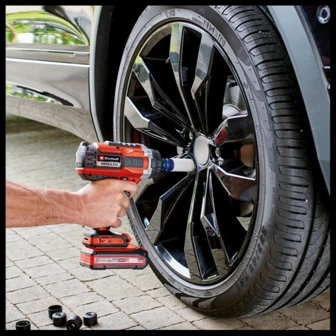 Einhell Professional Akülü Darbeli Somun Sıkma IMPAXXO 18/400 Power X-Change (Li-Ion, 18 V, 400 Nm, 3 Vitesli Şanzıman, Kömürsüz Motor, Akü ve Şarj Cihazı Dahil Değildir) - 4510070