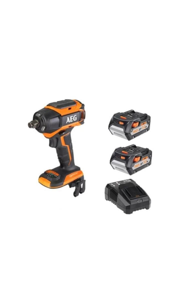 Aeg Bss 18C12ZB6-502 Kömürsüz Akülü Darbeli Somun Sıkma 4937472012