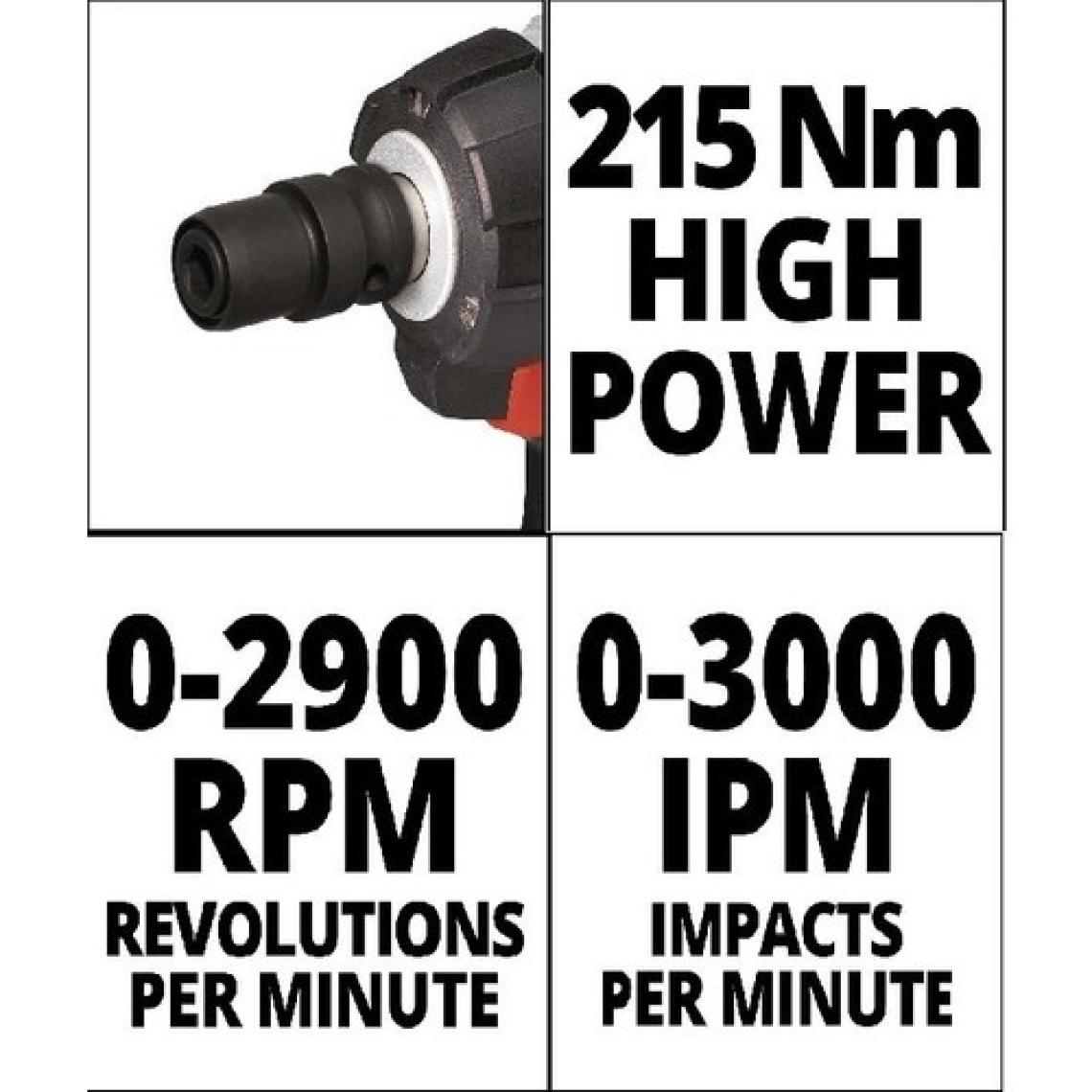 Einhell Te-Cw 18 Li Bl  Akülü Şarjlı Somun Sıkma Kömürsüz + 4.0 Ah Starter Kit