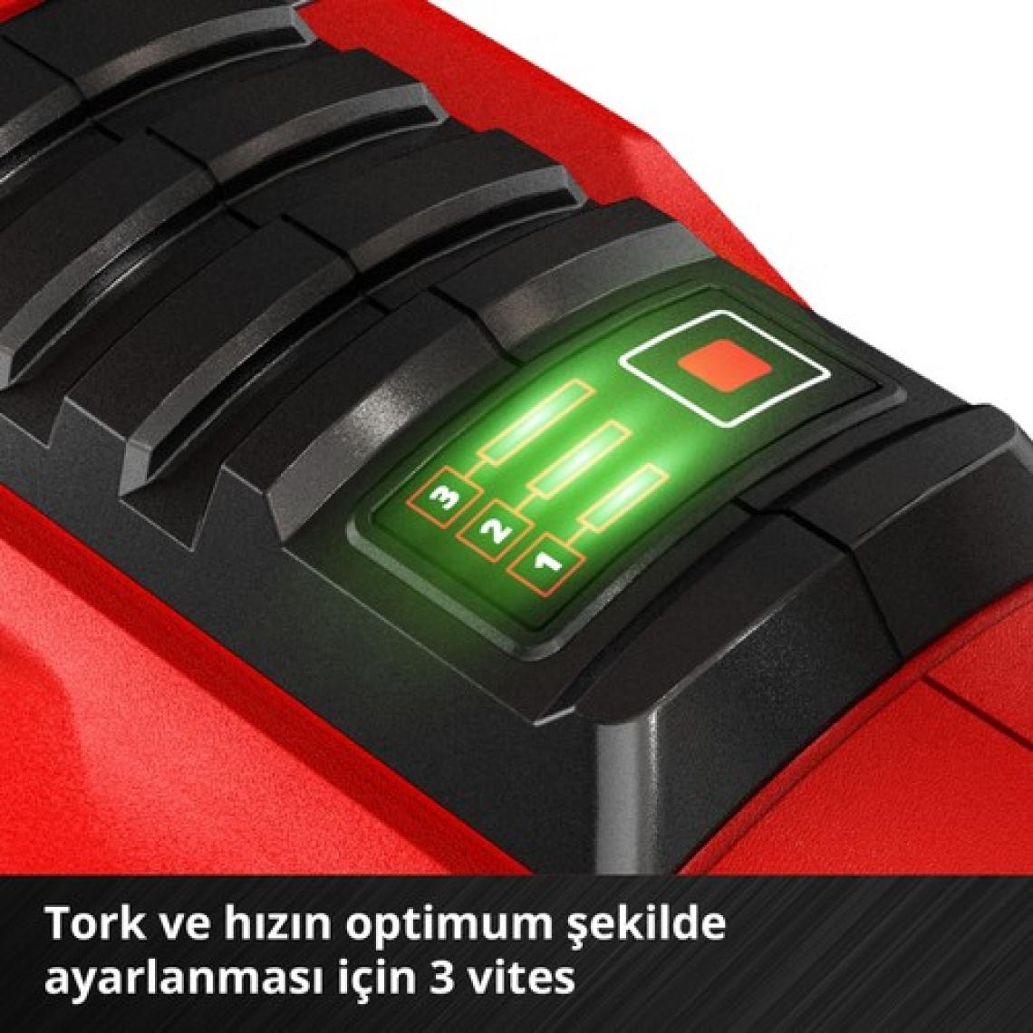 Einhell Professional Akülü Darbeli Somun Sıkma IMPAXXO 18/400 Power X-Change (Li-Ion, 18 V, 400 Nm, 3 Vitesli Şanzıman, Kömürsüz Motor, Akü ve Şarj Cihazı Dahil Değildir) - 4510070