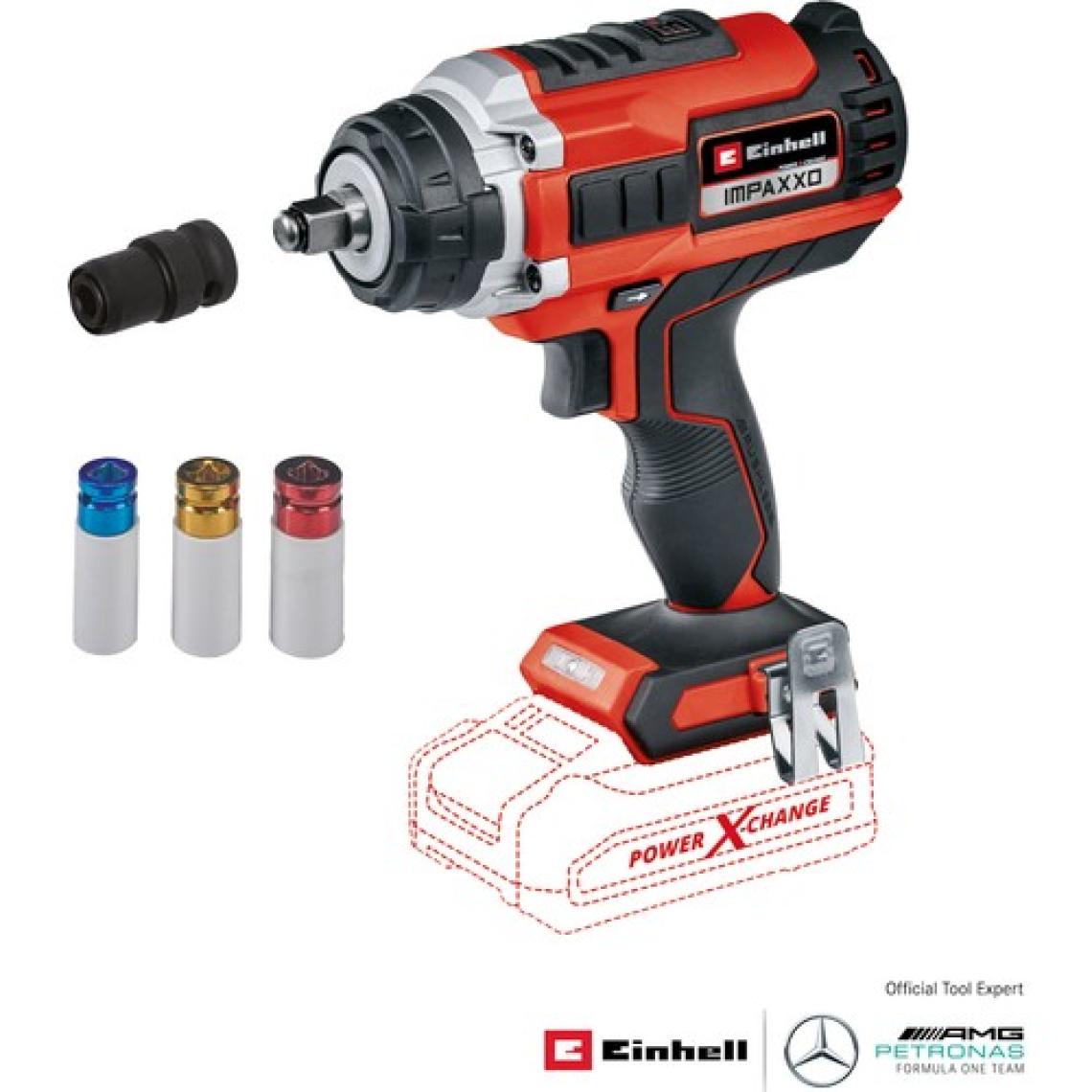 Einhell Impaxxo 18/400 Solo Akülü Darbeli Somun Sıkma Makinesi