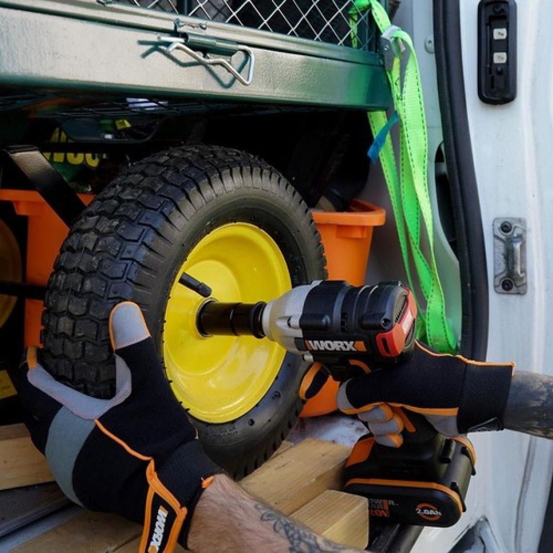 Worx WX272 20VOLT/2.0AH Li-Ion Çift Akülü Şarjlı 300NM Kömürsüz Profesyonel Somun Sıkma