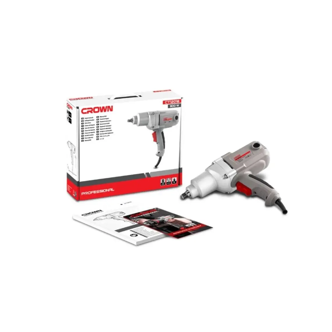 Crown CT12018 900W 1/2" Somun Sıkma Makinesi