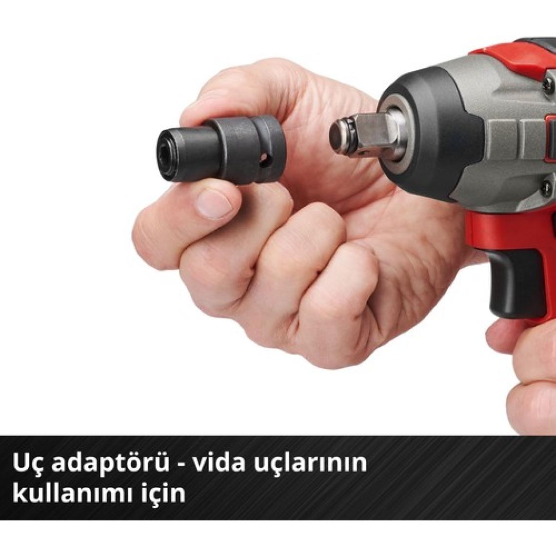 Einhell Akülü Darbeli Somun Sıkma IMPAXXO 18/230 Power X-Change (Li-Ion, 18 V, 230 Nm, Kömürsüz Motor, Akü ve Şarj Cihazı Dahil Değildir) - 4510080