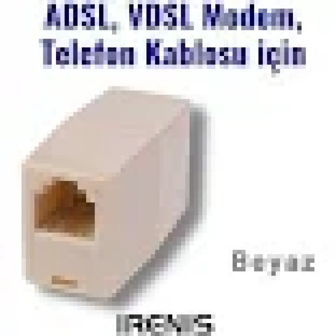 IRENIS Modem ve Telefon Kablo Ekleyici, Birleştirici, Uzatıcı