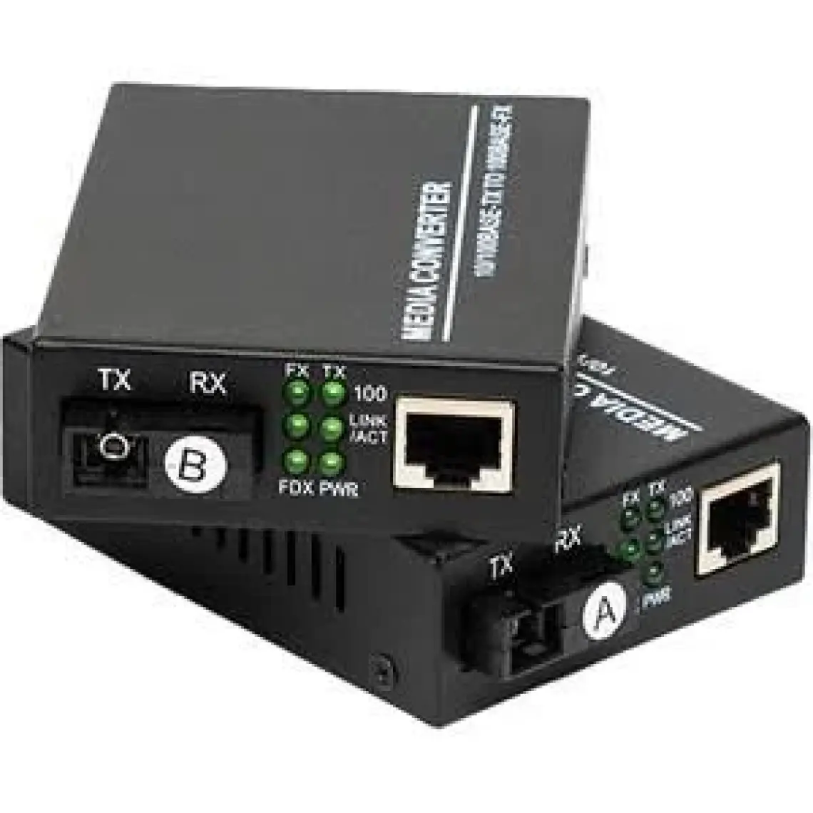 Fiberden Media Converter 1 Çift Set (100MBPS)