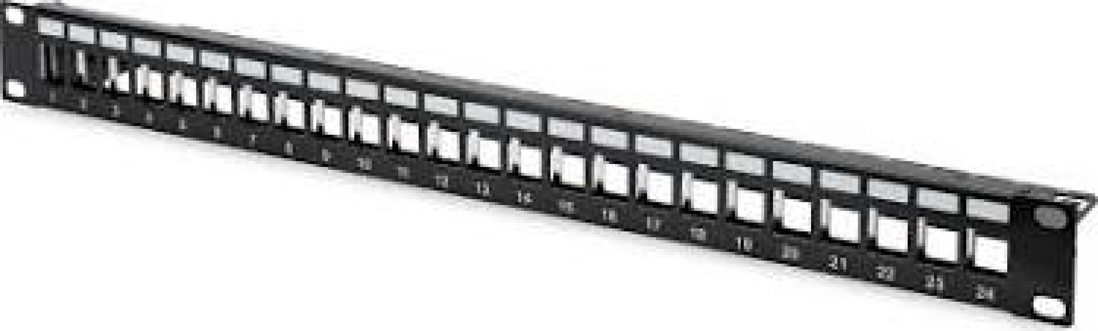 Dıgıtus Dn-91411 24 Port Zırhlı 1U Boş Patch Panel