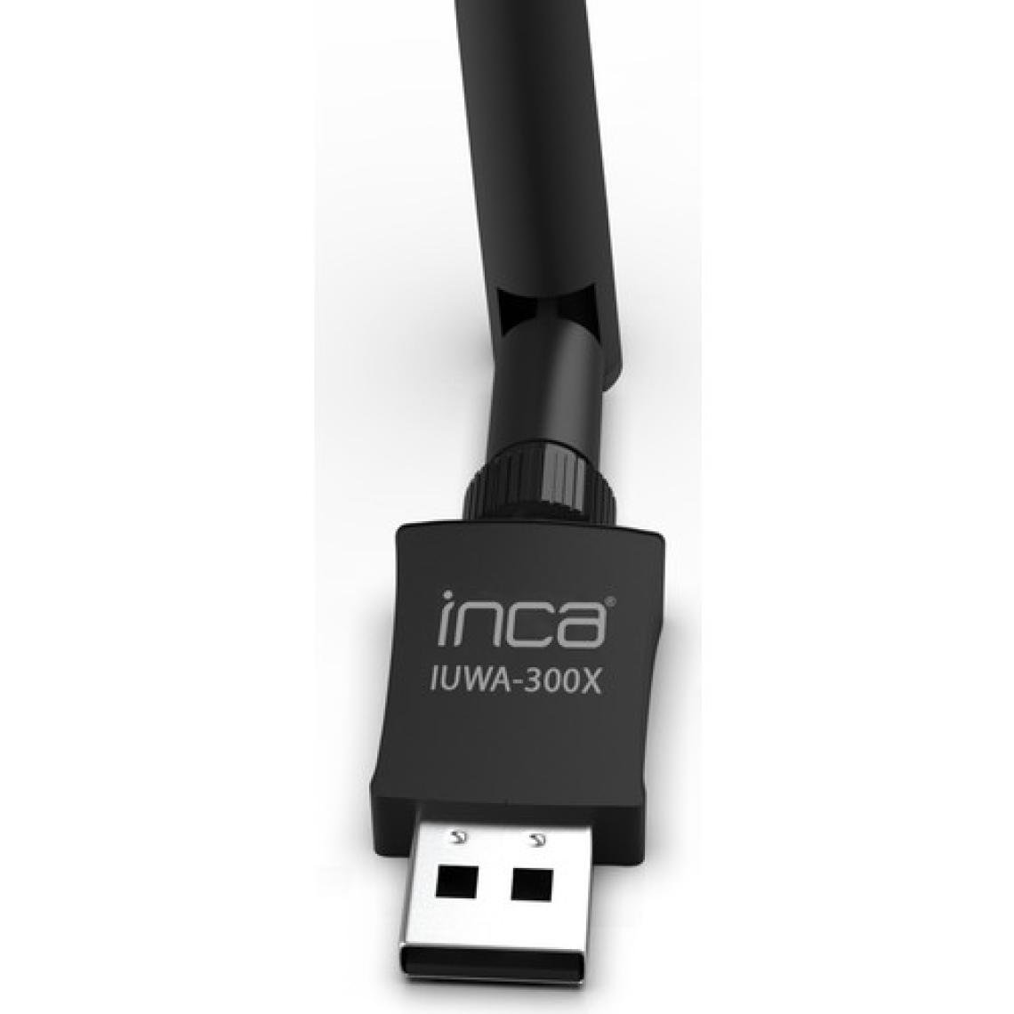 Inca IUWA-300X 300 Mbps 11N Harici 5Dbi Anten Wireless Adaptör