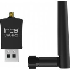 Inca IUWA-300X 300 Mbps 11N Harici 5Dbi Anten Wireless Adaptör