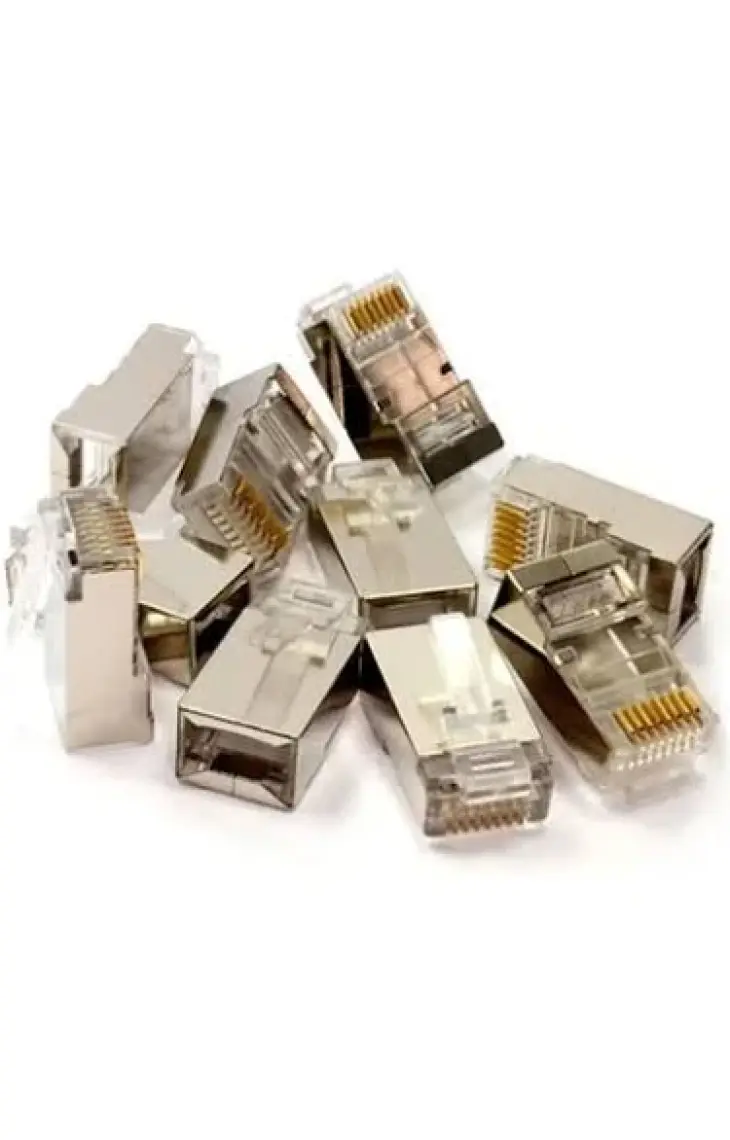 S-Link Ez RJ45 Ftp Soket Metal Cat6 (100 Adet) S-Link SL-COB24P