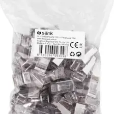 S-Link Ez RJ45 Ftp Soket Metal Cat6 (100 Adet) S-Link SL-COB24P