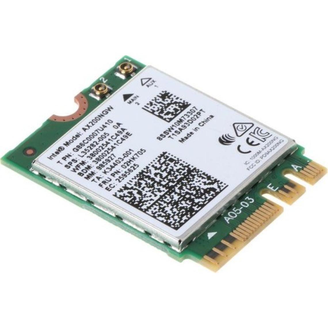 Intel AX200NGW Wi-Fi 6 Bluetooth 5.1 Network Kartı