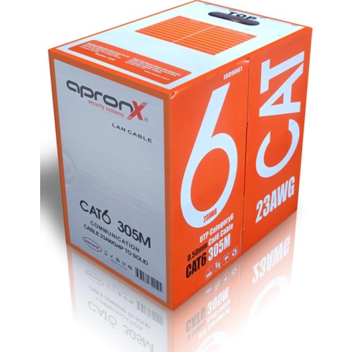 Apronx Cat6 23AWG 305M 0,50MM Utp Kablo