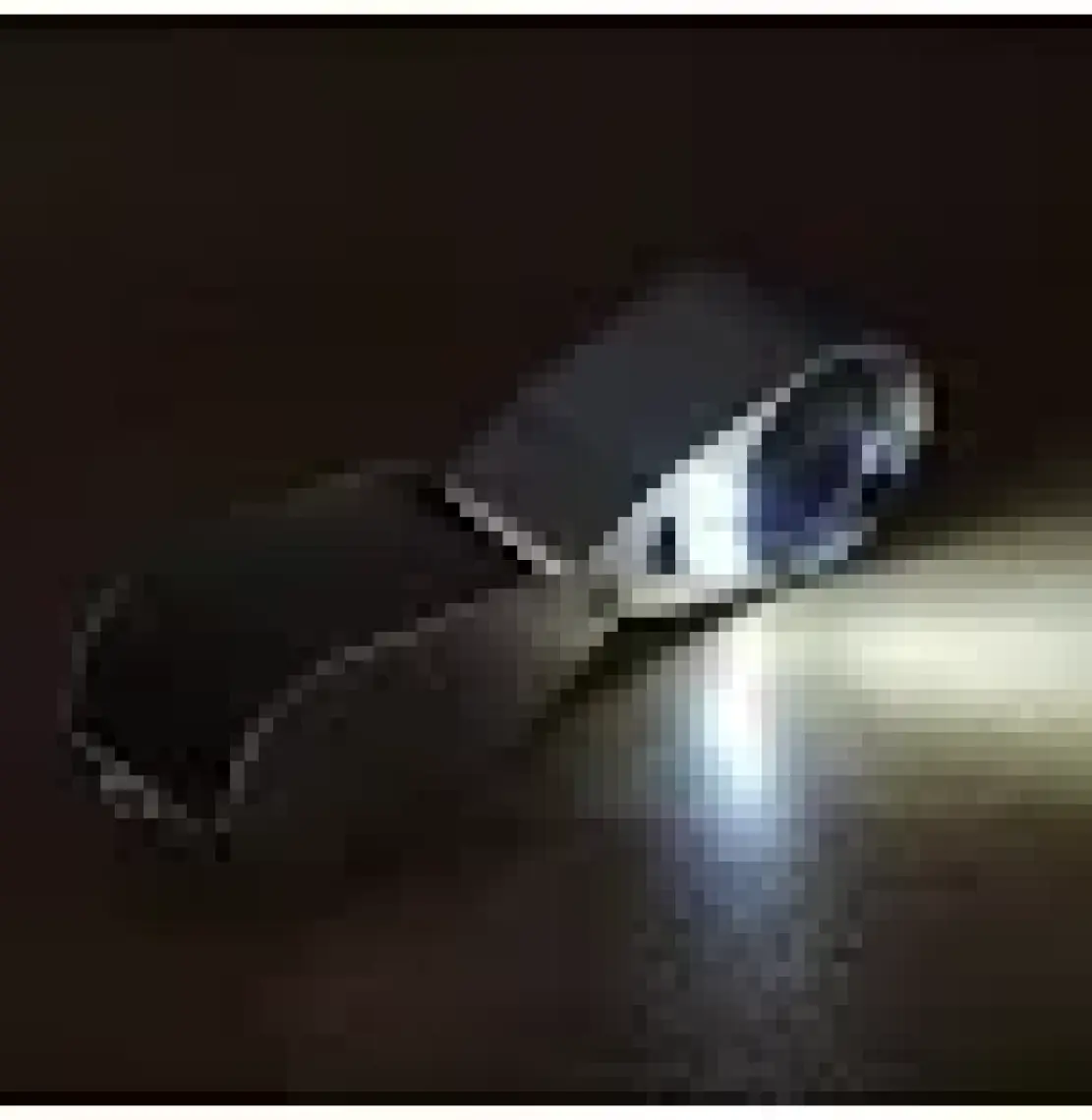 Enhavalı Tekstilciler İçin  Özel Kutulu Metal Işıklı Lup 40X25 No:9890
